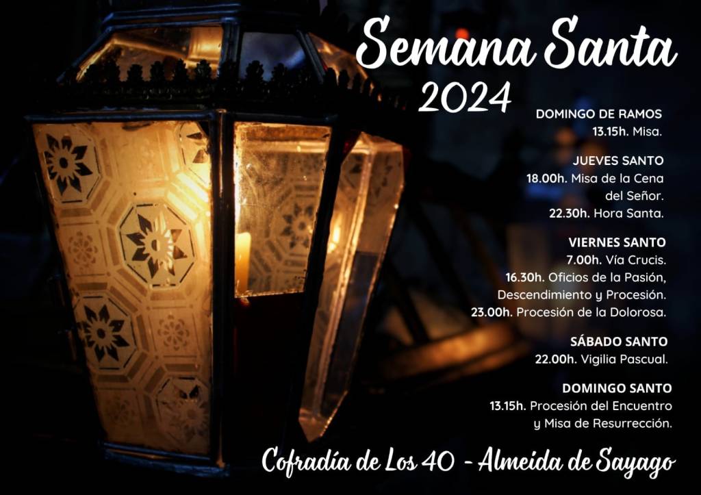Semana Santa en Almeida de Sayago 2024 Almeida de Sayago